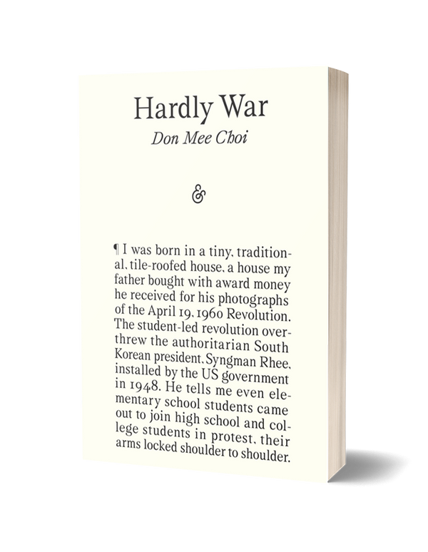 Hardly War by Don Mee Choi