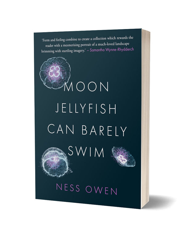 Moon Jellyfish Can Barely Swim by Ness Owen
