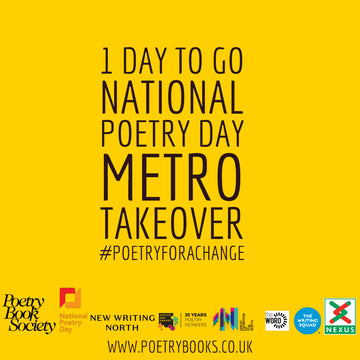 1 DAY TO GO TO NATIONAL POETRY DAY