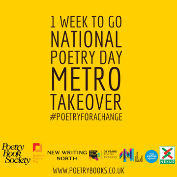 NATIONAL POETRY DAY METRO TAKEOVER