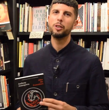 ANTHONY ANAXAGOROU'S WATERSTONES SHELFIE
