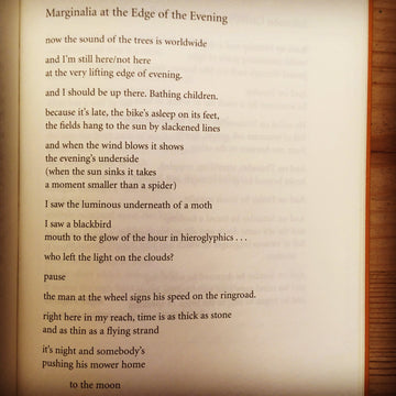 POEM A DAY: ALICE OSWALD
