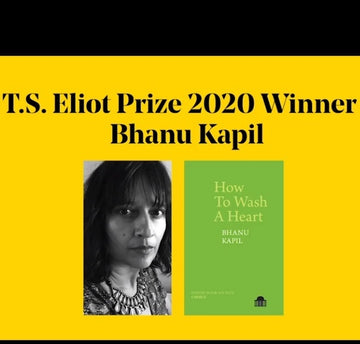 BHANU KAPIL WINS T.S. ELIOT PRIZE