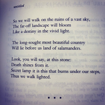 POEM A DAY: YVES BONNEFOY