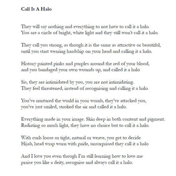 POEM OF THE WEEK