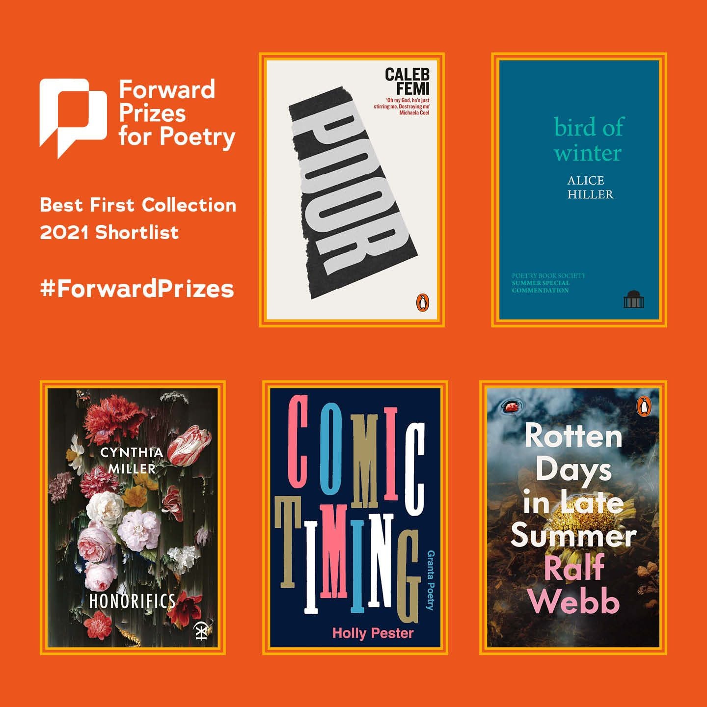 FORWARD PRIZES BUNDLE OFFER - The Poetry Book Society