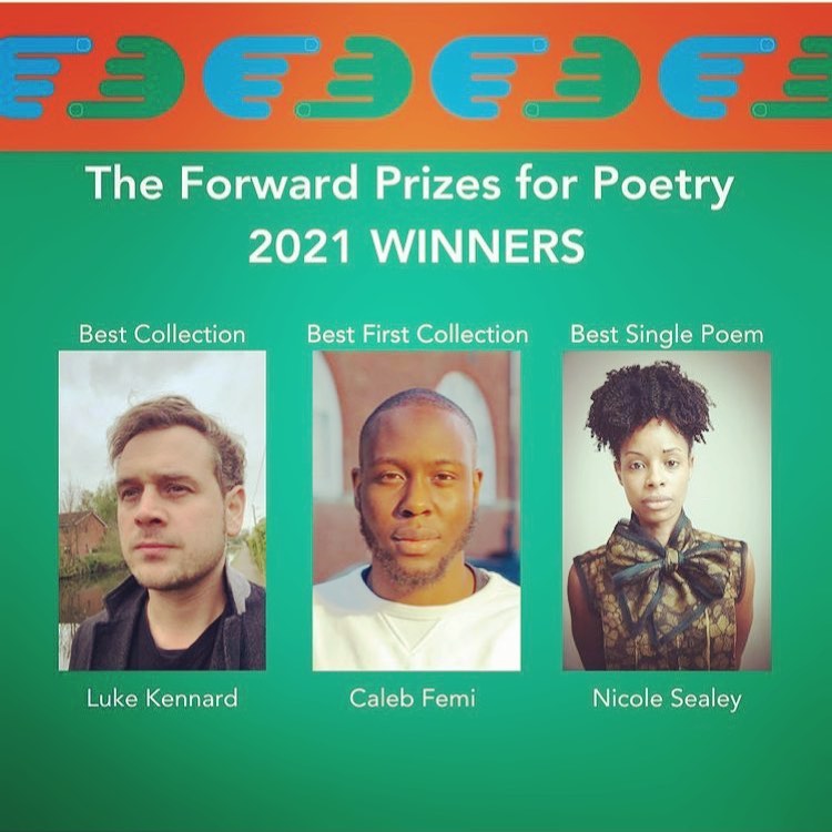 FORWARD PRIZE WINNERS - The Poetry Book Society