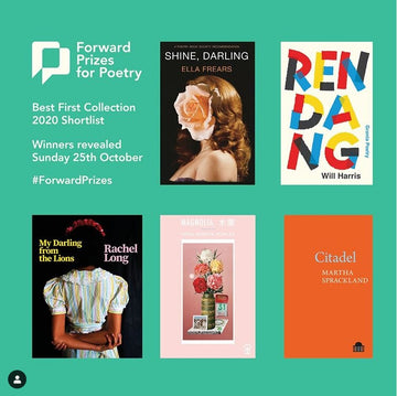 2020 FORWARD PRIZE SHORTLISTS ANNOUNCED