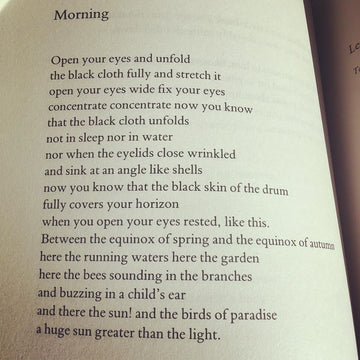 POEM A DAY: MORNING