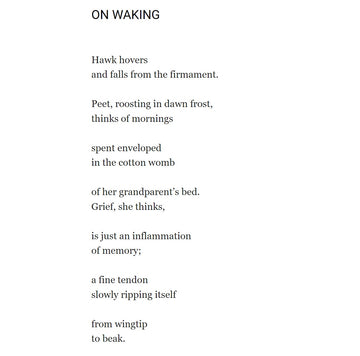 POEM OF THE WEEK