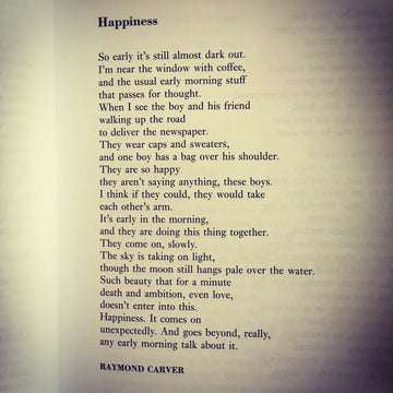 POEM A DAY: HAPPINESS