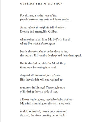 POEM A DAY: KATE MILLER
