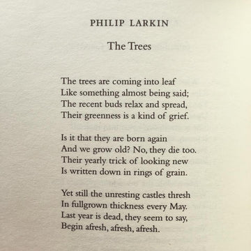 POEM A DAY: PHILIP LARKIN