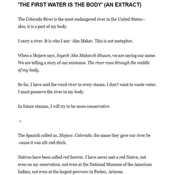 POEM A DAY: NATALIE DIAZ