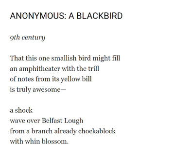 POEM OF THE WEEK