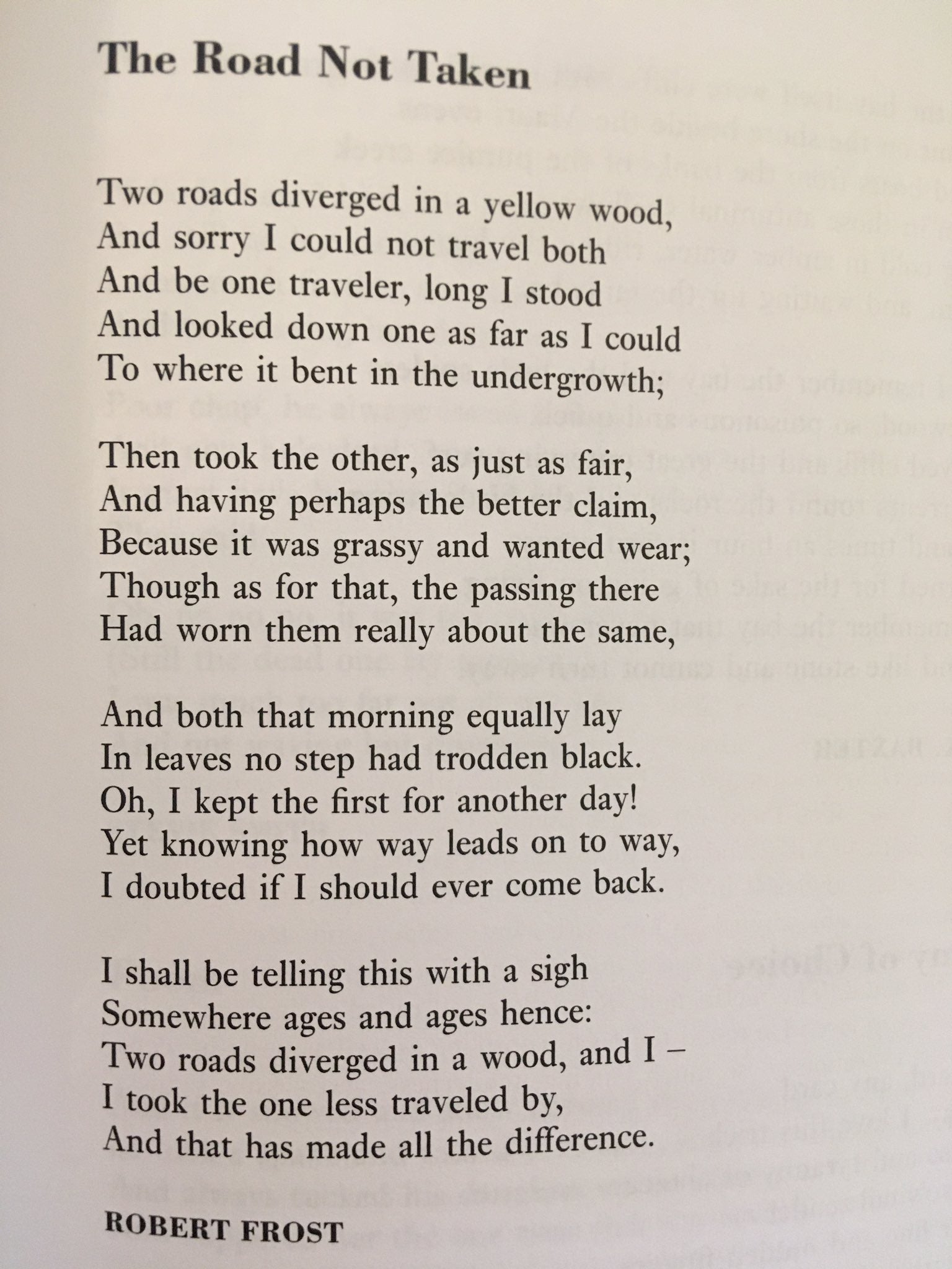 POEM A DAY THE ROAD NOT TAKEN The Poetry Book Society poem-a-day-the-road-not-taken-the-poetry-book-society