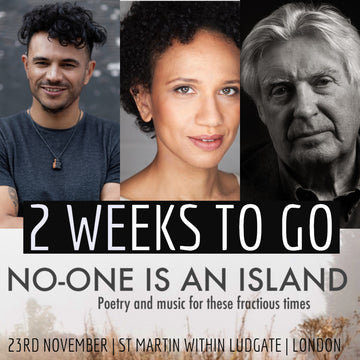 NO ONE IS AN ISLAND: 2 WEEKS TO GO!