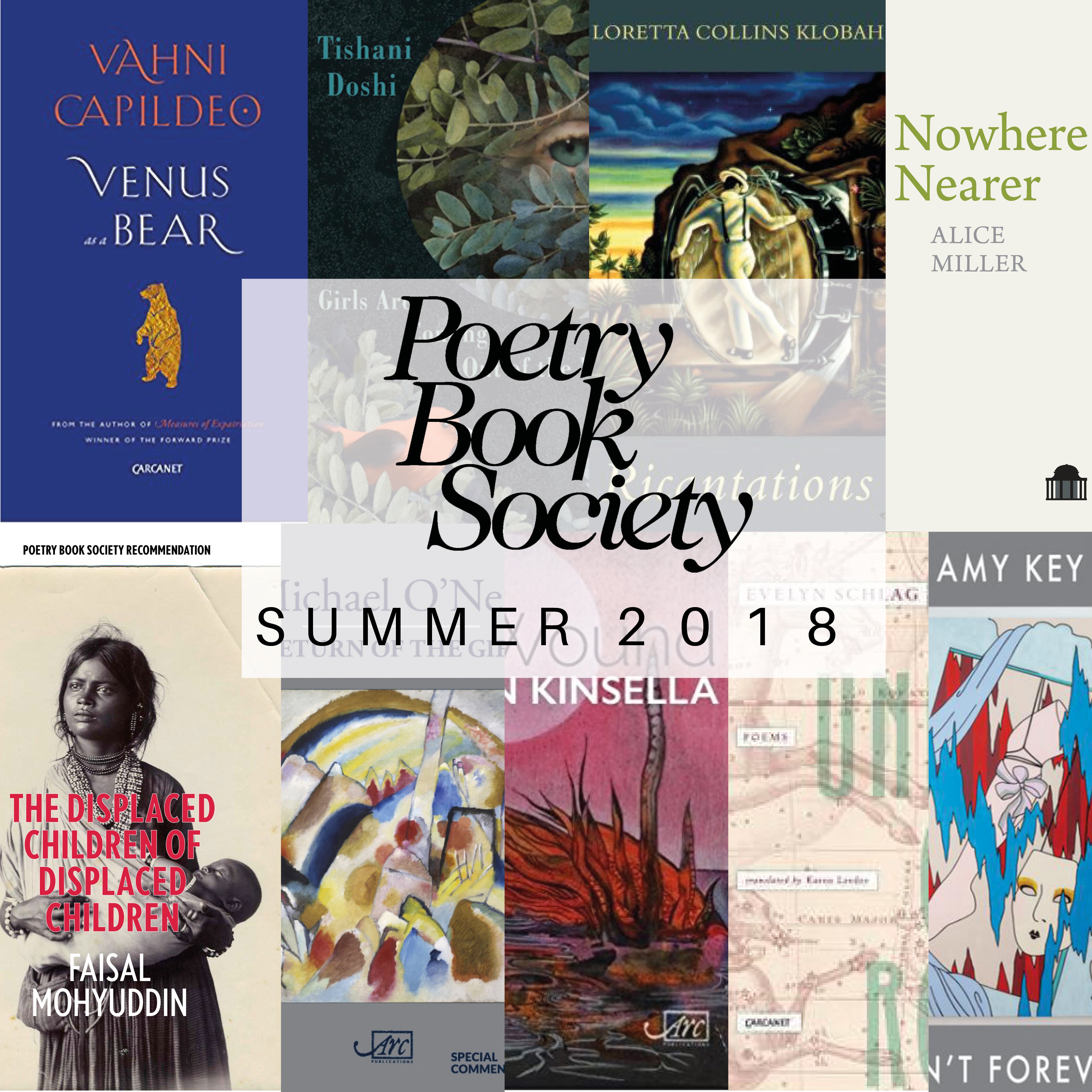 ANNOUNCING THE SUMMER SELECTIONS - The Poetry Book Society