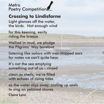 THE METRO POETRY PRIZE WINNER