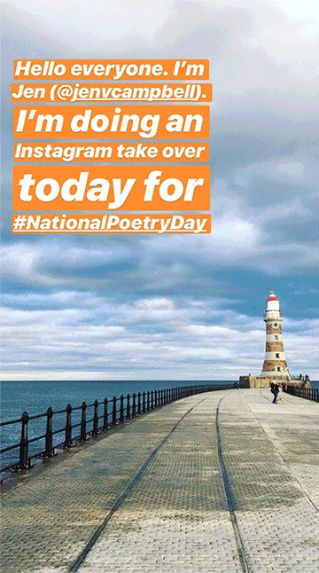 WATCH JEN'S METRO POET IN RESIDENCE INSTA STORY