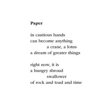 Poem of the Week