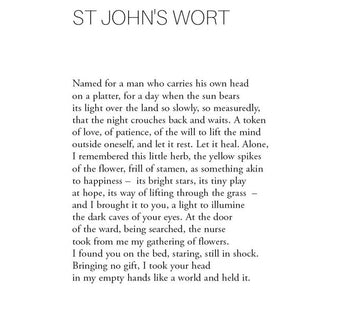 POEM A DAY: ST JOHN'S WORT