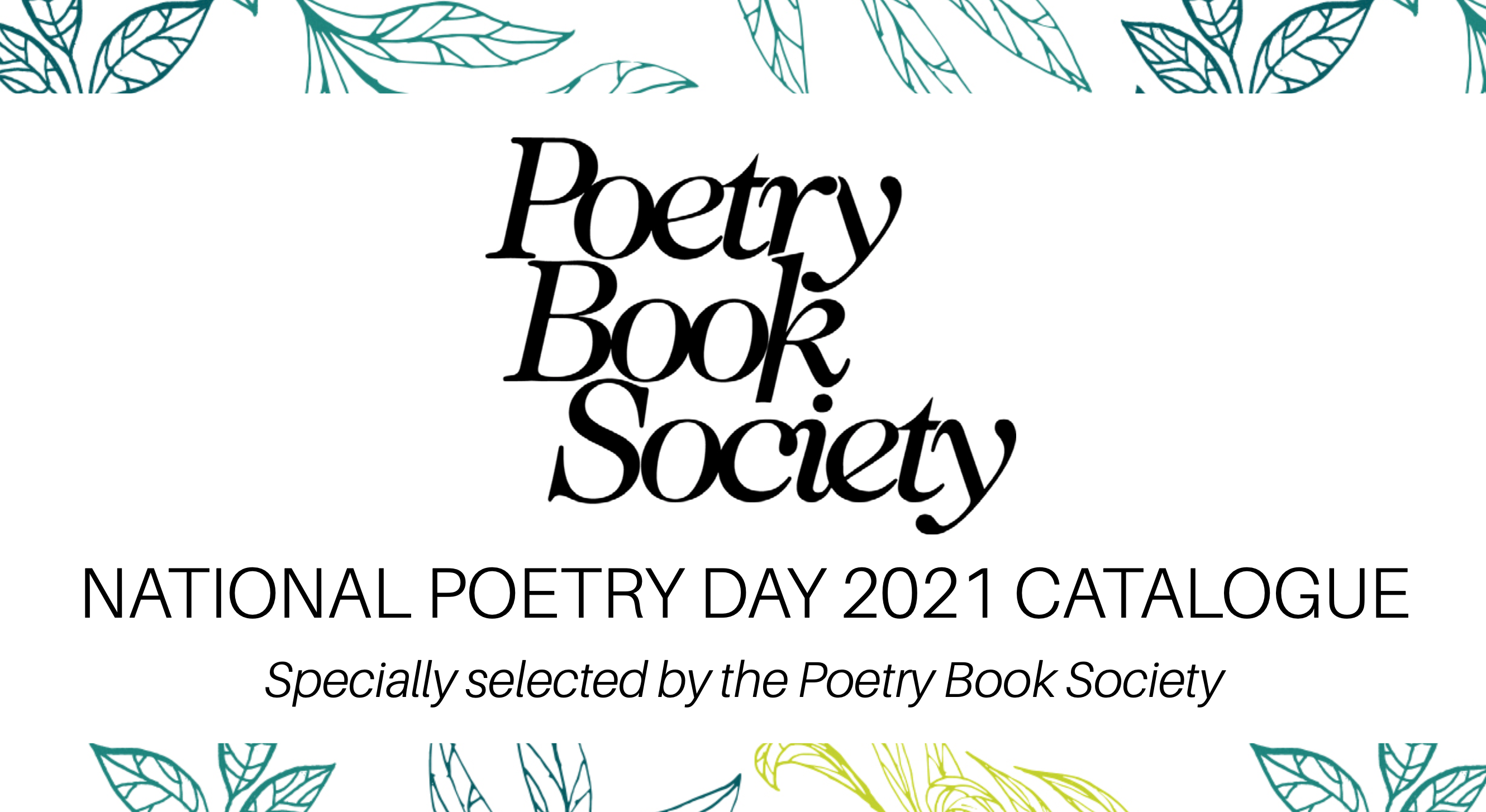 National Poetry Day 2021 Book Recommendations - The Poetry Book Society