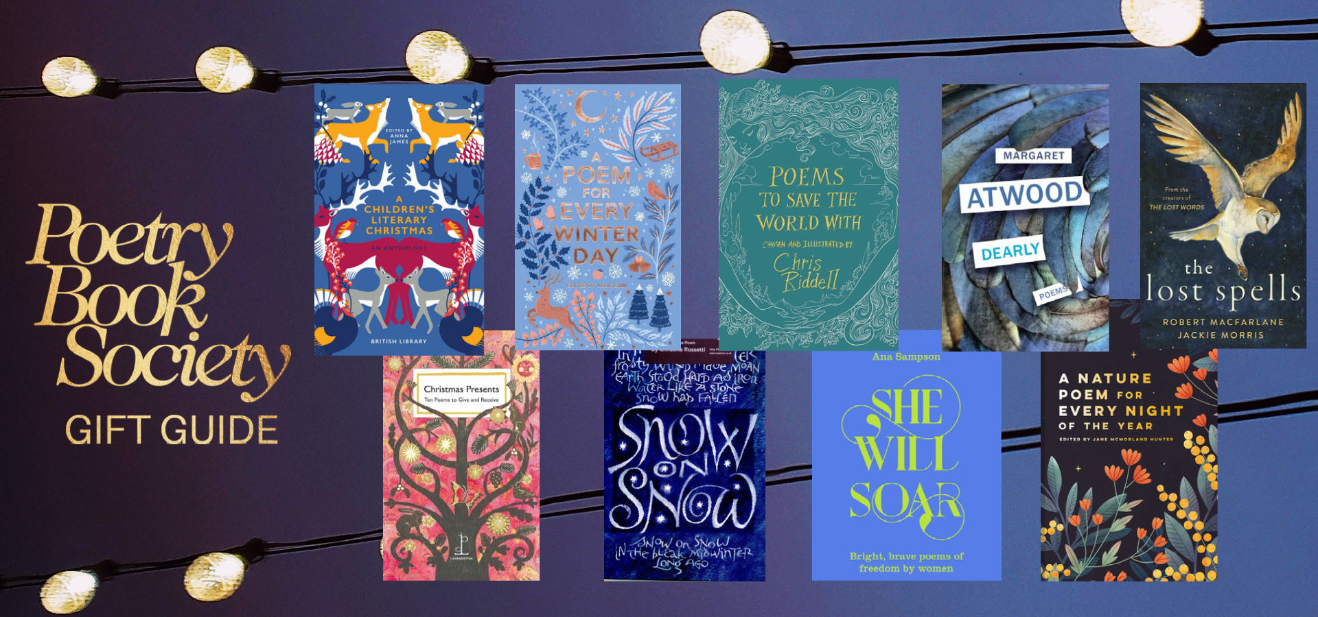 Christmas Catalogue 2020 The Poetry Book Society