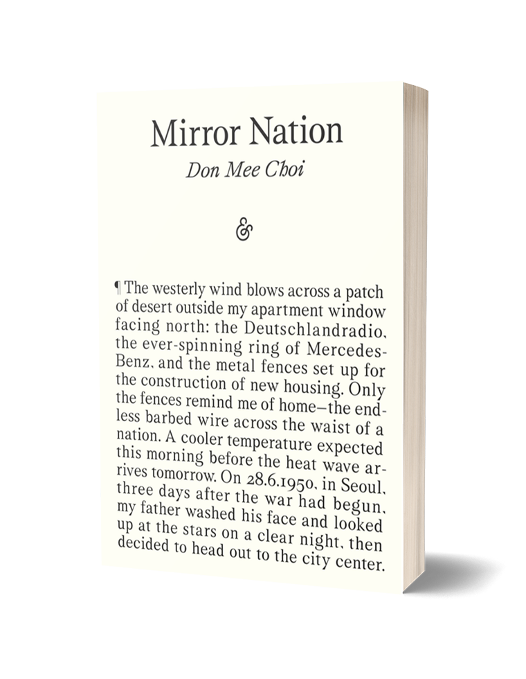 Mirror Nation by Don Mee Choi - The Poetry Book Society