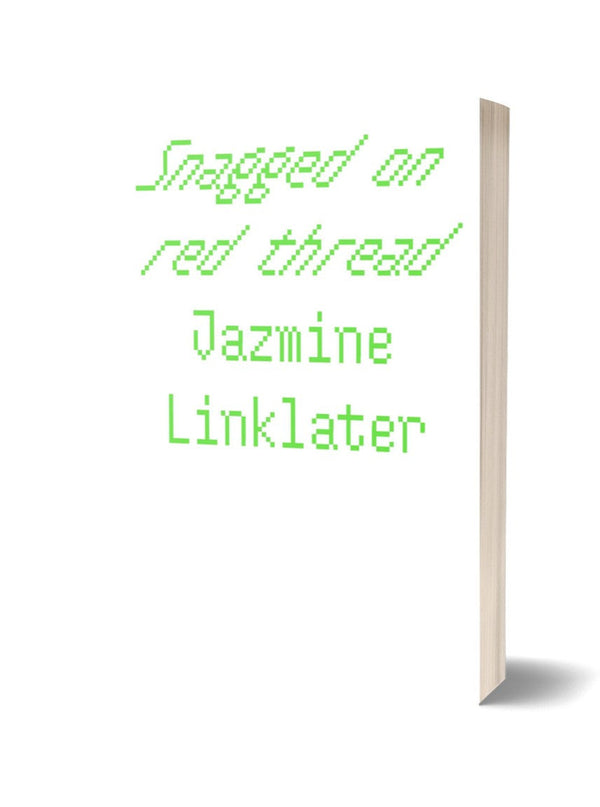 Snagged on red thread by Jazmine Linklater