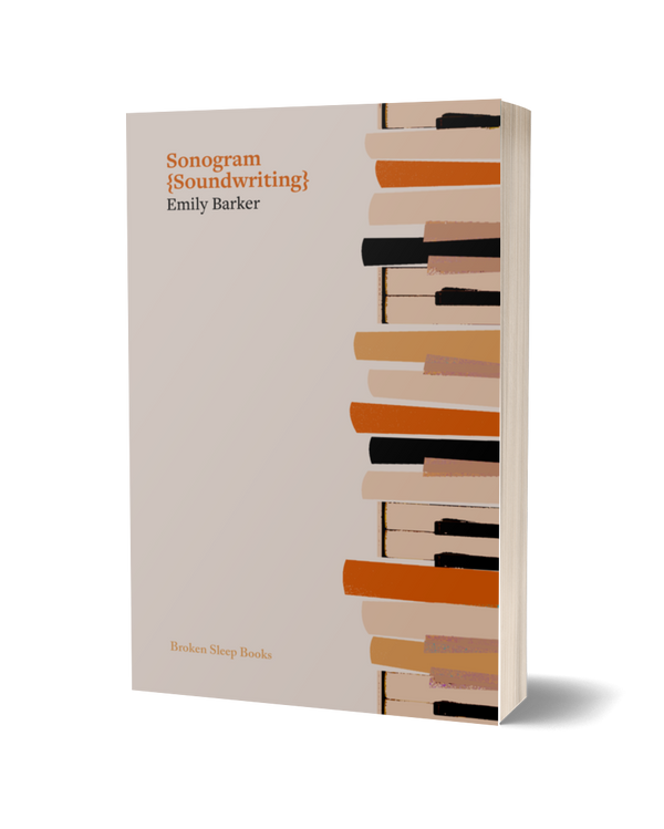 Sonogram {soundwriting} by Emily Barker