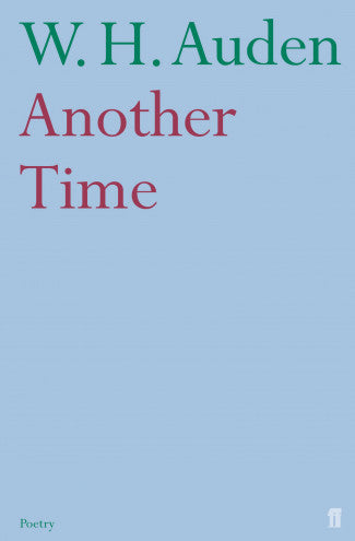 Another Time by W.H. Auden