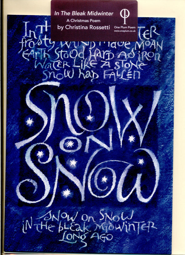 Christmas Poetry Card: Christina Rossetti, ‘In the Bleak Mid-Winter’