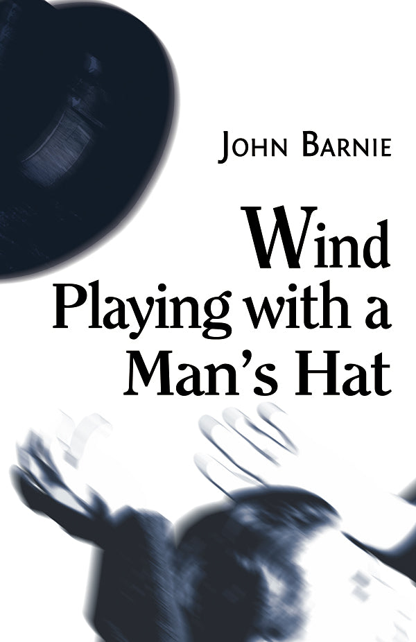 Wind Playing with a Man's Hat by John Barnie